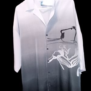 Seals button up shirt size 2XL